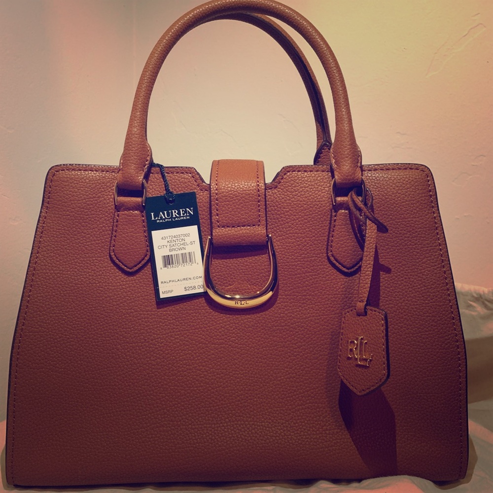 Kenton city satchel - st brown
